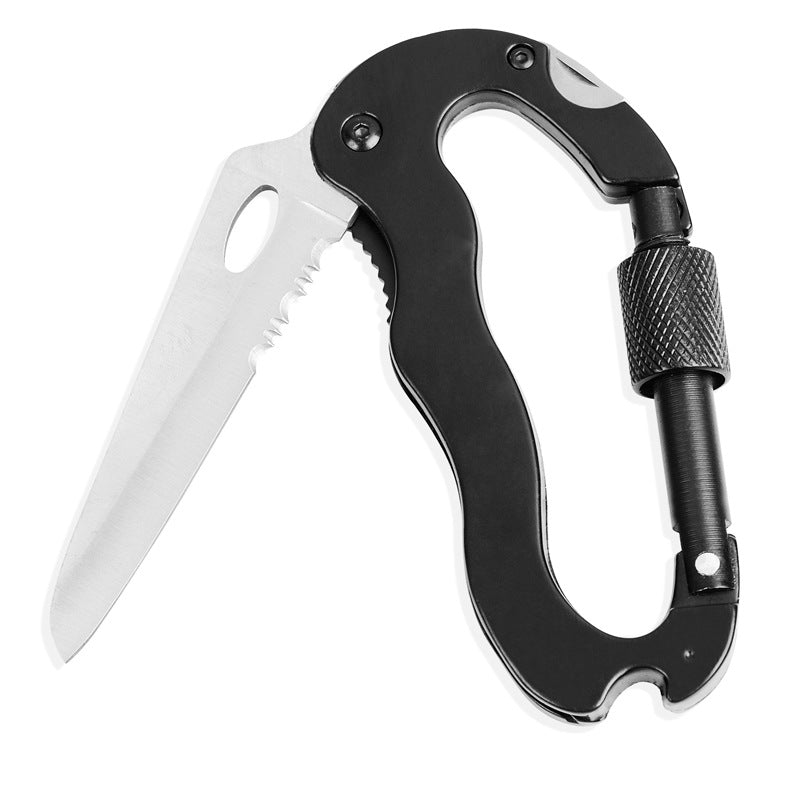 5 In 1 Survival Pocket Carabiner