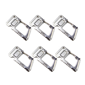6-in-1 Outdoor Clip Carabiner