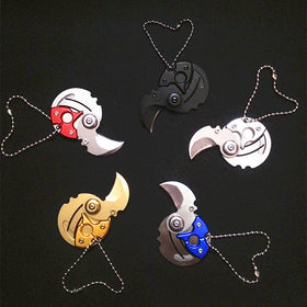 Cool Coin knife Keychain